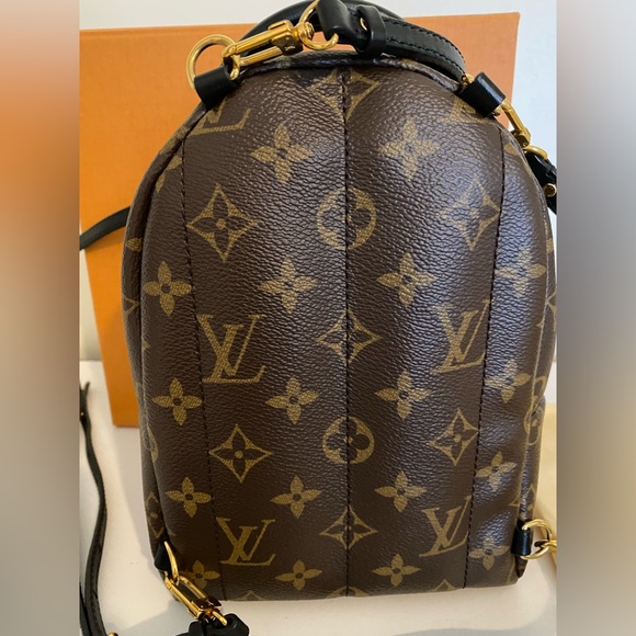 Authentic Louis Vuitton monogram mini palm springs backpack - Picture 5 of 7